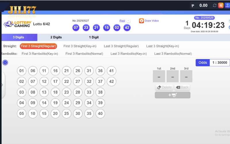 Best Chance to Win Lottery | Smart Strategies to Improve Your Odds 2 lottery-6-42-betting-interface-at-jili77