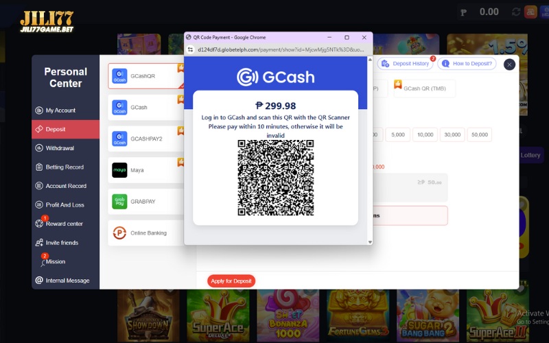 Deposit Guide Jili77 6 scan-gcash-qr-code