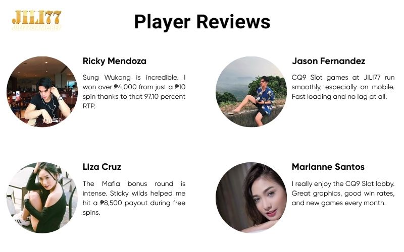 CQ9 Slot Review at JILI77 – Top 6 Games, RTP & Player Feedback 9 player-reviews-about-cq9-slot