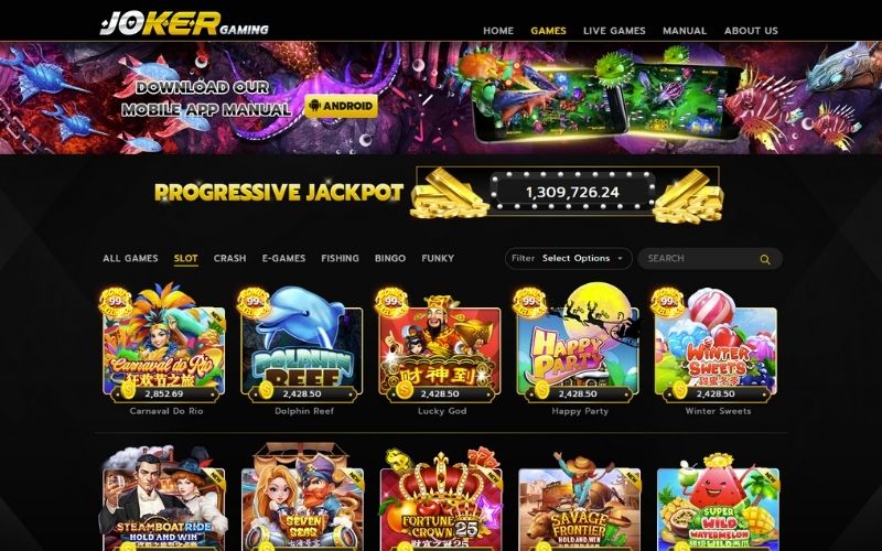 Joker Slot Lobby Review | Top 5 Games, RTP, Features & Player Insights 2 joker-slot-lobby-interface