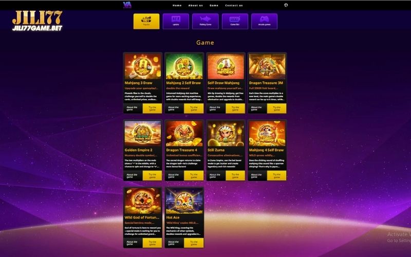 VA Slot Lobby Review – Top 6 Fast-Paced Slots With Big Wins to Try 2 va-slot-interface