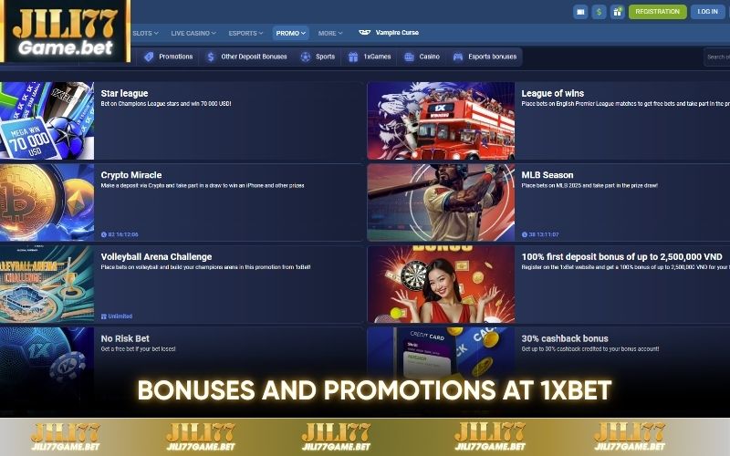 1xBet Online Sports Betting Review – Odds, Bonuses & Secure Play 4 Bonuses and Promotions at 1xBet Online Sports Betting